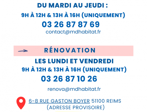 Dépôt de dossier – Informations aux usagers